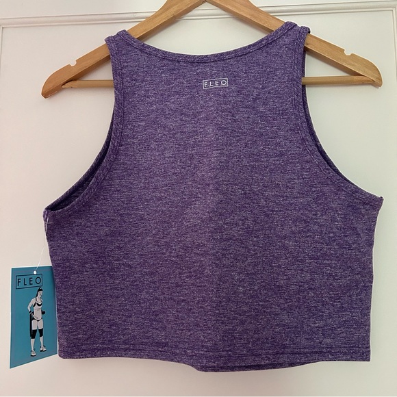 Fleo tempo crop tank twilight - Picture 2 of 3